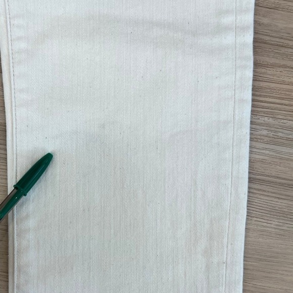 Crewcuts Slim Size 10 - Adjustable elastic waist - Cream Colored Jeans - NWT - Picture 5 of 9